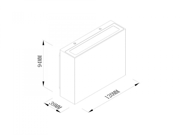 фото Настенный уличный светильник Форма SWG 4Wx2-220V-WW-IP65