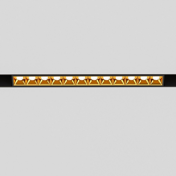 фото Slim Magnetic Трековый светильник 12W 4000K Artas чёрный/золото 85103/01