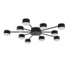 Черный, металл Люстра GX53 LED 10*7W 220V TORINA COMFI, арт. 8344/10C