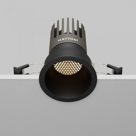 фото Встраиваемый светильник Maytoni Technical Dip DL118-15W-3K-B, черный