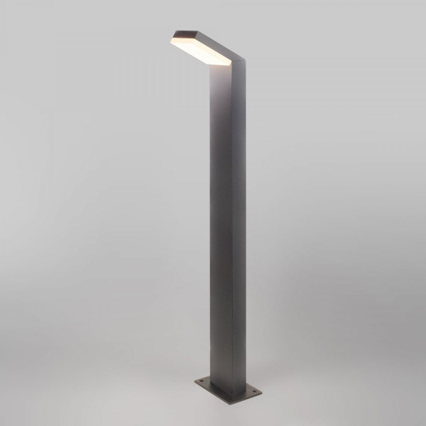 фото Ландшафтный светодиодный светильник серый Sensor IP54 1542 TECHNO LED