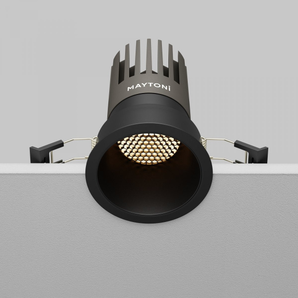 фото Встраиваемый светильник Maytoni Technical Dip DL118-15W-3K-B, черный