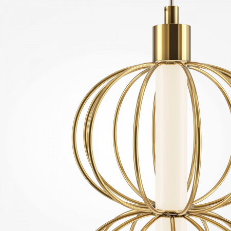 фото Подвесной светильник Maytoni Golden Cage MOD216PL-L10G3K, золото