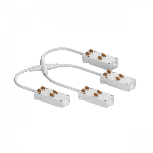 Соединитель питания Х-образный гибкий Teta Pro, белый Lightstar 505294
