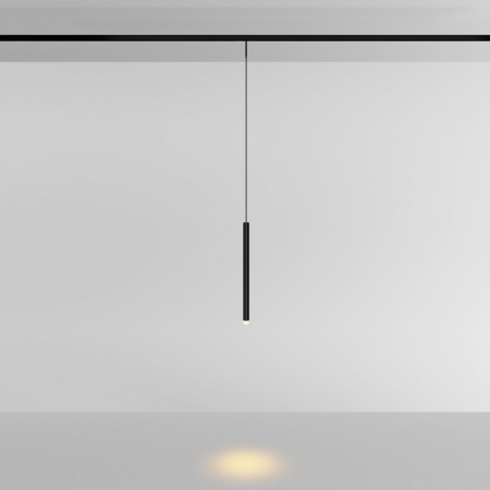 фото Трековый подвесной светильник Maytoni Technical Skim TR191-1-3W2.7K-M-B, черный