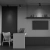 фото Трековый светильник Maytoni Technical Vuoro TR003-1-6W3K-B, черный
