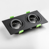 фото Светильник встраиваемый MR16 max 1x12Вт Singo Base, черный Lightstar 011626