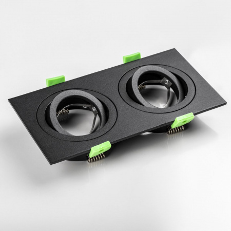 фото Светильник встраиваемый MR16 max 1x12Вт Singo Base, черный Lightstar 011626