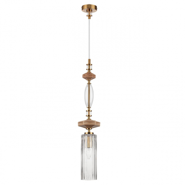 Античная бронза/терракот/стекло/керамика Подвес E14 1*40W TERRA MODERN, арт. 5414/1A