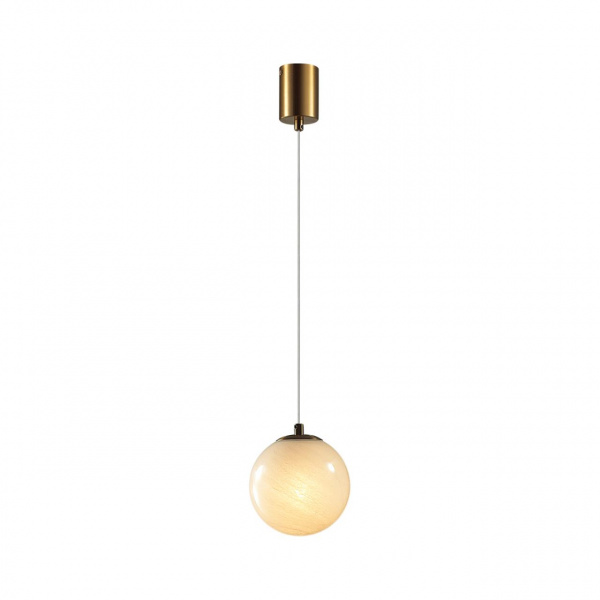 фото Светильник бронзовый/белый/стекло/металл IP20 E14 5W 220-240V MAGIA MIDCENT, арт. 7109/1A