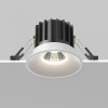 фото Встраиваемый светильник Maytoni Technical Round DL058-12W-DTW-W, белый