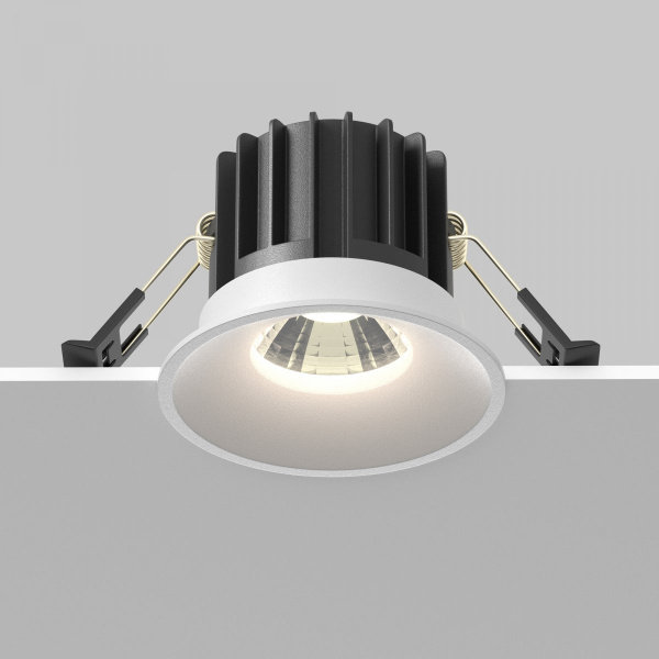фото Встраиваемый светильник Maytoni Technical Round DL058-12W-DTW-W, белый