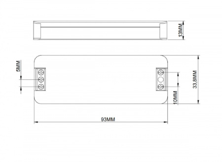 фото Блок питания SWG Slim Evolution, 48Вт, 24В, IP20, 3 года гарантия, SE-48-24-mini