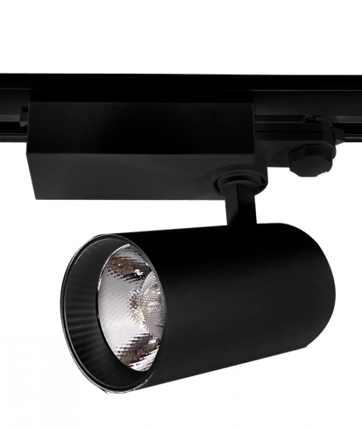 Светильник светодиодный TR4440 трековый COB 40W 4200К цвет:черный