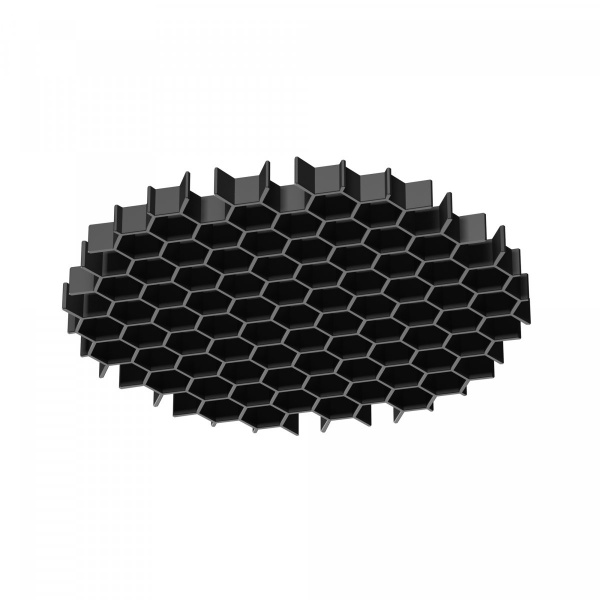 Антибликовая решётка ⌀45мм Maytoni Technical HoneyComb-D45, черный
