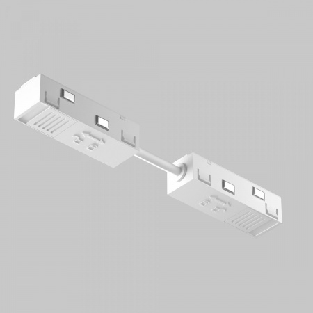 фото Коннектор питания прямой гибкий 5см Exility белый Maytoni Technical TRA034CPC-42W-5-1
