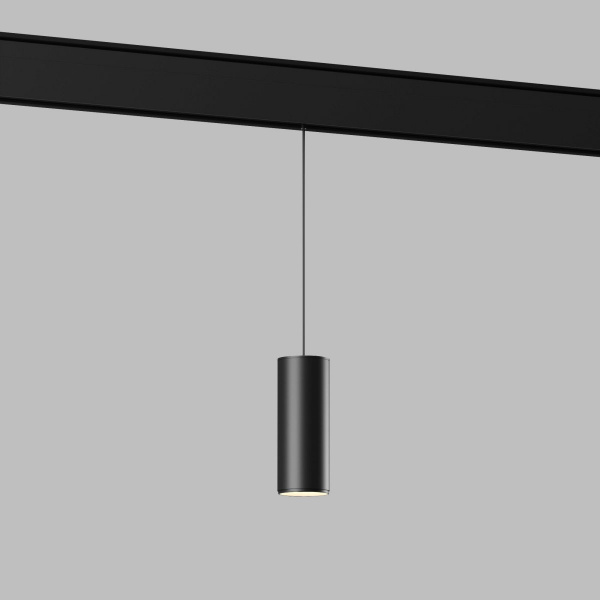 фото Slim Magnetic Трековый подвесной светодиодный светильник 12W 4200K Amend чёрный 85519/01