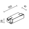 фото Источник тока ZIGBEE 25Вт 250-700А Maytoni 771004, белый