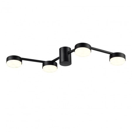 фото Черный, металл Люстра потолочная LED GX53 4*7W 220V SANATA COMFI, арт. 8187/4C