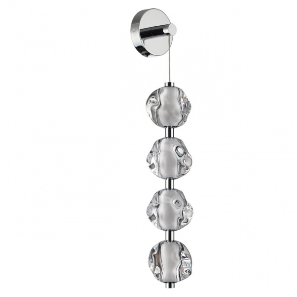 Хром/прозрачный/металл/акрил Бра LED 17W 4000K 850Лм JEMSTONE L-VISION, арт. 5084/17WL