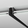 Slim Magnetic Шинопровод встраиваемый под ГКЛ 9,5мм черный (2м) 85209/00