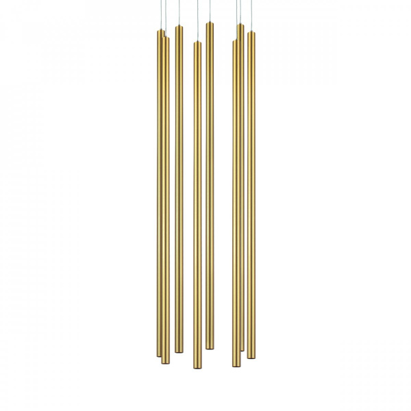 фото Люстра подвесная Tubo, золото Lightstar L8T747443