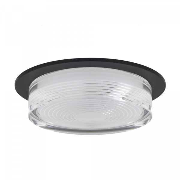 Встраиваемый светильник Voltega VGL7134DLB-01B, черный