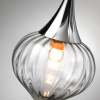 фото Хром/прозрачный/стекло Подвес E14 1*40W KESTA PENDANT, арт. 4949/1