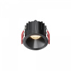 Встраиваемый светильник Maytoni Technical Alfa LED DL043-01-10W3K-RD-B-1, черный