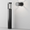 фото Уличный настенный светильник Maytoni Outdoor Vint O458WL-L9GF3K, графит