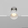 фото Встраиваемый светильник Maytoni Technical Dip DL119-10W-3K-TRS-W, белый