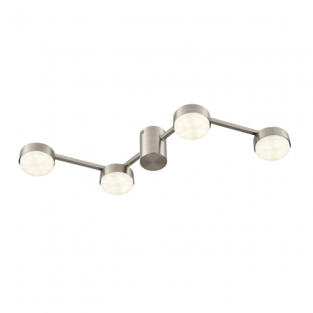 фото Никель, металл Люстра потолочная LED GX53 4*7W 220V SANATA COMFI, арт. 8116/4C
