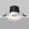 фото Встраиваемый светильник Maytoni Technical Round DL058-7W4K-W, белый