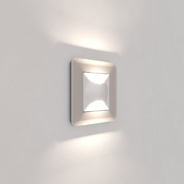 фото Встраиваемая LED подсветка МУН (белый матовый) W1154501