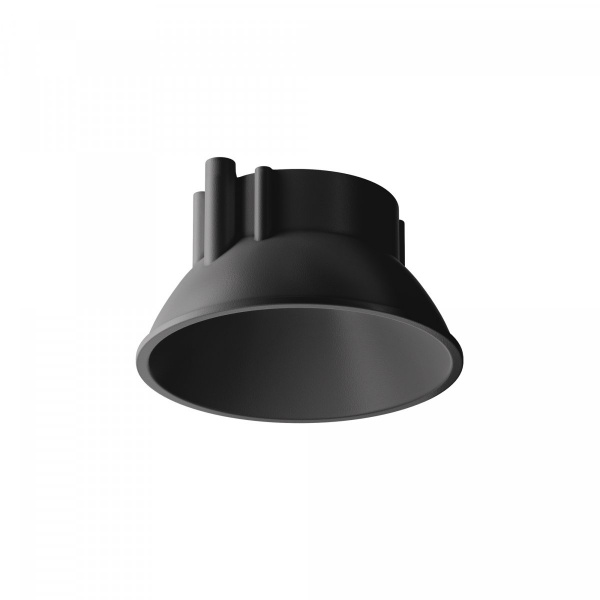 Декоративная черная рамка-отражатель для светильников серии Альфа / Alfa LED Maytoni Technical Ring8-10W-RD-B, черный