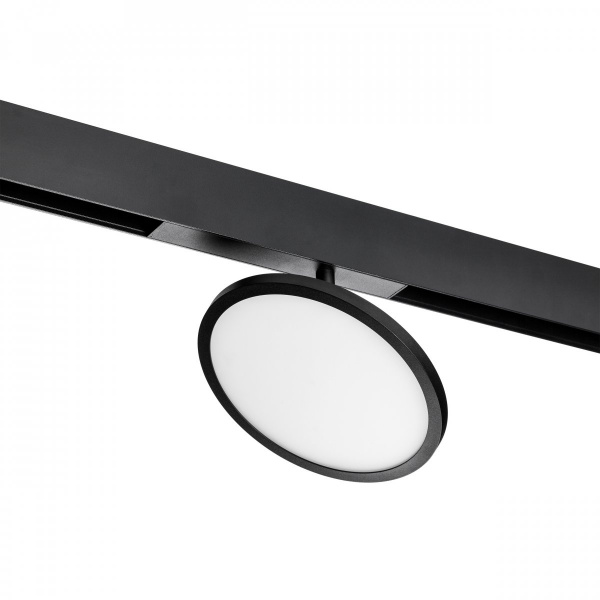 фото Светильник трековый SMART APP 220V 12W 3000-6000K 180° белый Teta, черный Lightstar 205707