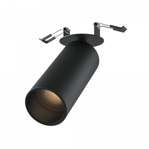 Встраиваемый светильник Maytoni Technical FOCUS LED C053CL-L12W3K-W-B, черный