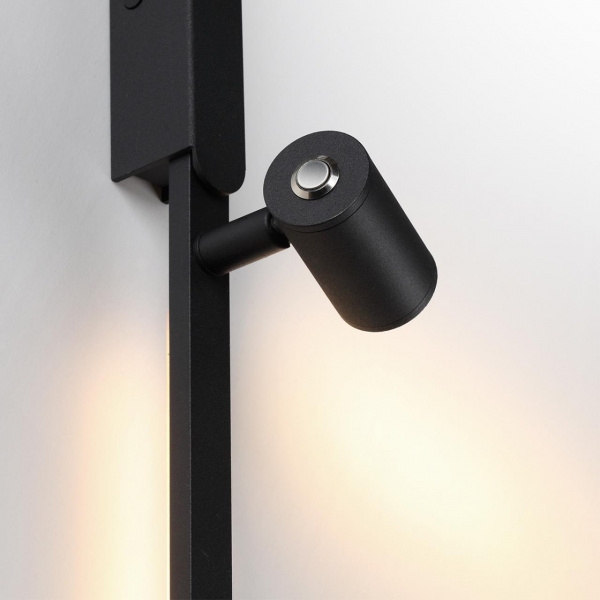 фото Элемент для инсталяции черный/силикон/металл IP20 LED 24W(21W+3W) 600Лм 3000K 120° 24V FINO XS HIGHTECH, арт. 7155/150S