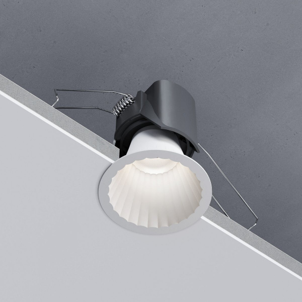 фото Светильник встраиваемый светодиодный Arco 12W 4000K белый IP44 15274/LED