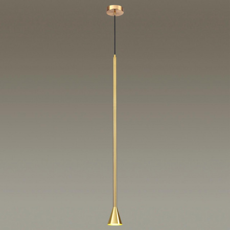 фото Золотистый/металл Подвесной светильник LED GU10 7W 220V PIPA HIGHTECH, арт. 3884/1G