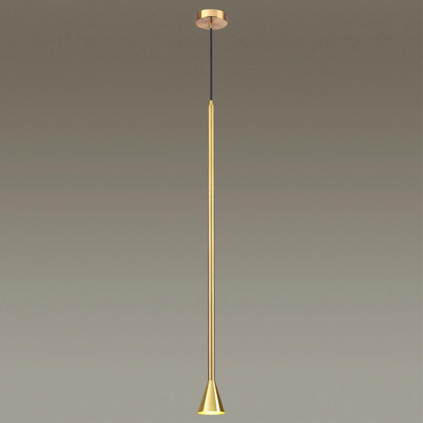 фото Золотистый/металл Подвесной светильник LED GU10 7W 220V PIPA HIGHTECH, арт. 3884/1G