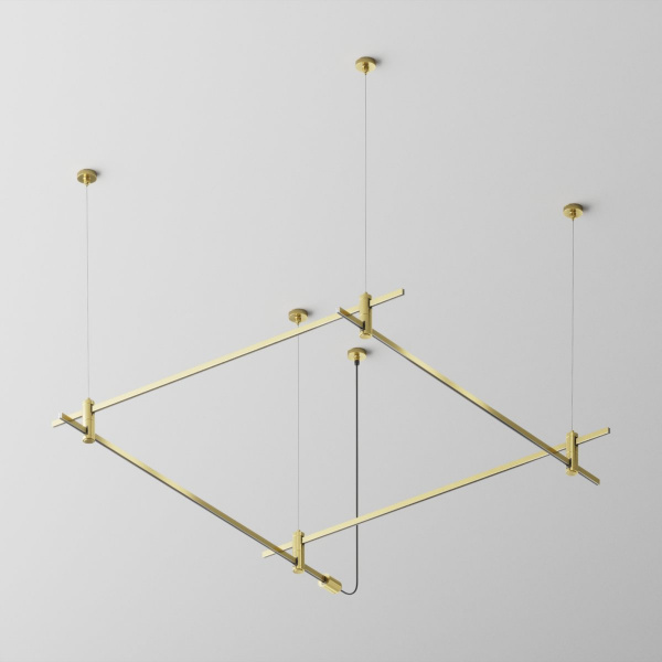 Готовая конструкция (набор) Maytoni Technical TFC-Flar-H08-BS, латунь