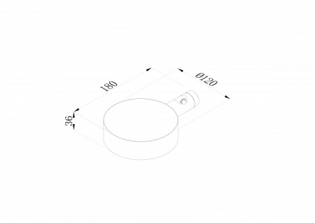 фото Световой модуль ландшафтный Око SWG 7W-220V-WW-IP65