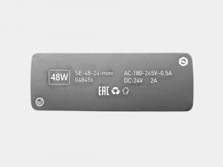 фото Блок питания SWG Slim Evolution, 48Вт, 24В, IP20, 3 года гарантия, SE-48-24-mini