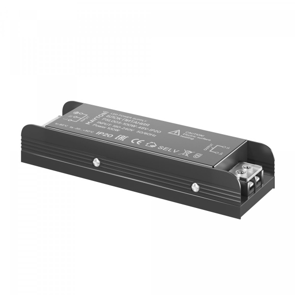 Источник напряжения 48В 100Вт IP20 PSL005 Maytoni Technical PSL005-100W-48V-IP20, черный