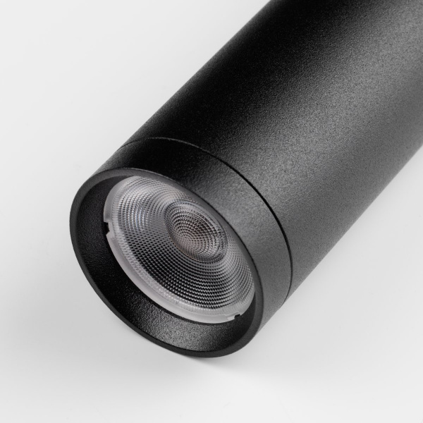 фото Светильник трековый подвесной 48V 7W 3000K 24° черный Uno, черный матовый Lightstar 239337