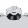 фото Комплект из светильника и рамки DOMINO ROUND MR16 ЧЁРНЫЙ Domino, черный Lightstar G214607
