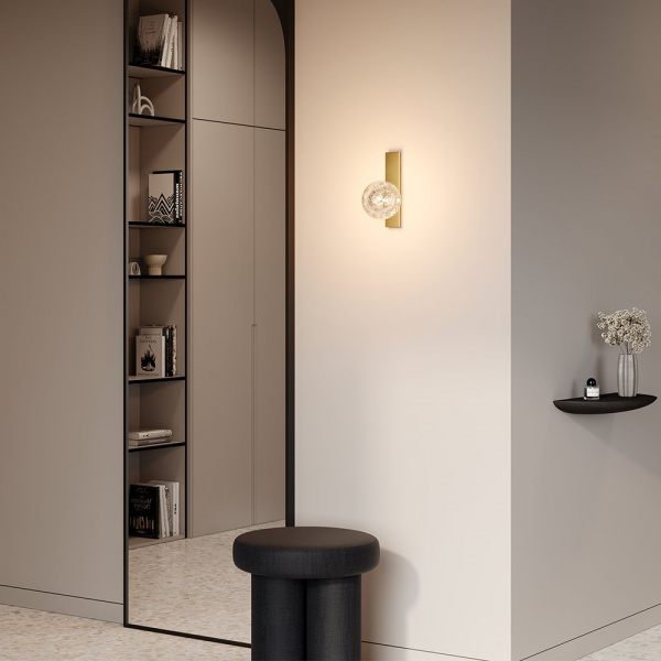 фото Бра Maytoni Lunella MOD470WL-01BS, латунь