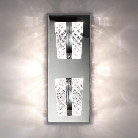 фото Хром/металл/акрил Бра LED 8W 4000K 415лм MIRAGE L-VISION, арт. 5029/8WL