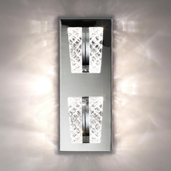 фото Хром/металл/акрил Бра LED 8W 4000K 415лм MIRAGE L-VISION, арт. 5029/8WL
